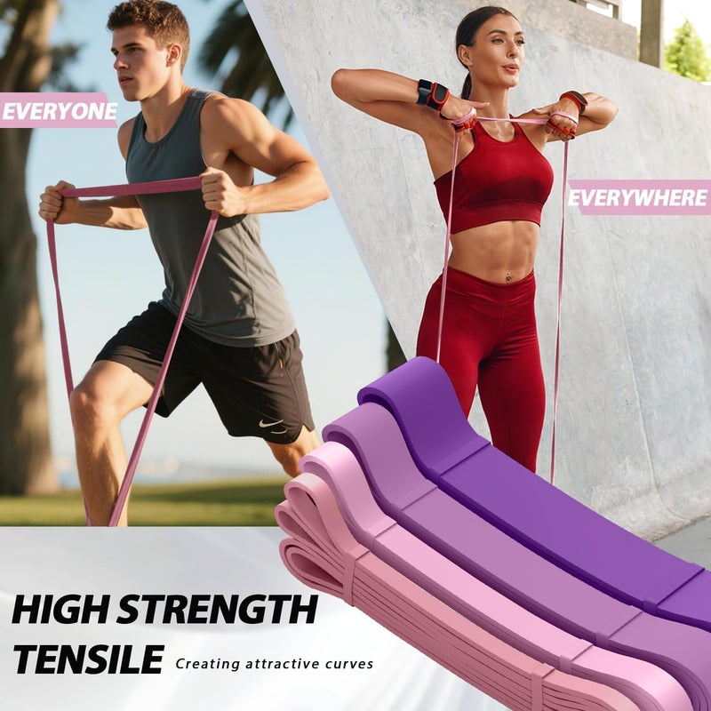 Leekey Resistance Bands, Exercise Bands,Pull Up Assist Bands - Bands for Working Out,Band for Men and Women Fitness Training, Physical Therapy,Home Workouts - Image 4